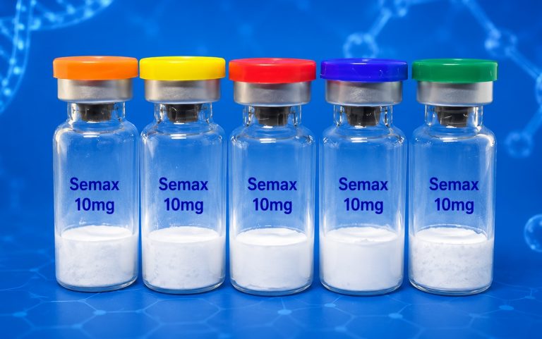 Semax peptide 10 mg research vials