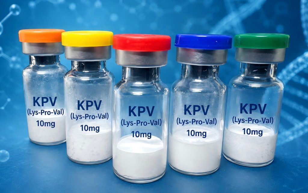KPV, Lys, Pro and Val 10mg peptide vials