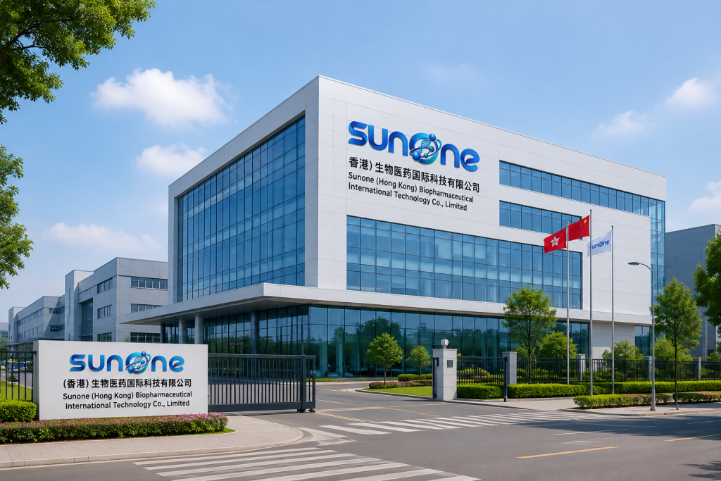 Sunone company facility and laboratory building exterior