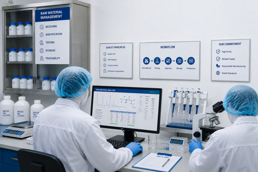 Peptide inquiry and quote quality evaluation laboratory at Sunone