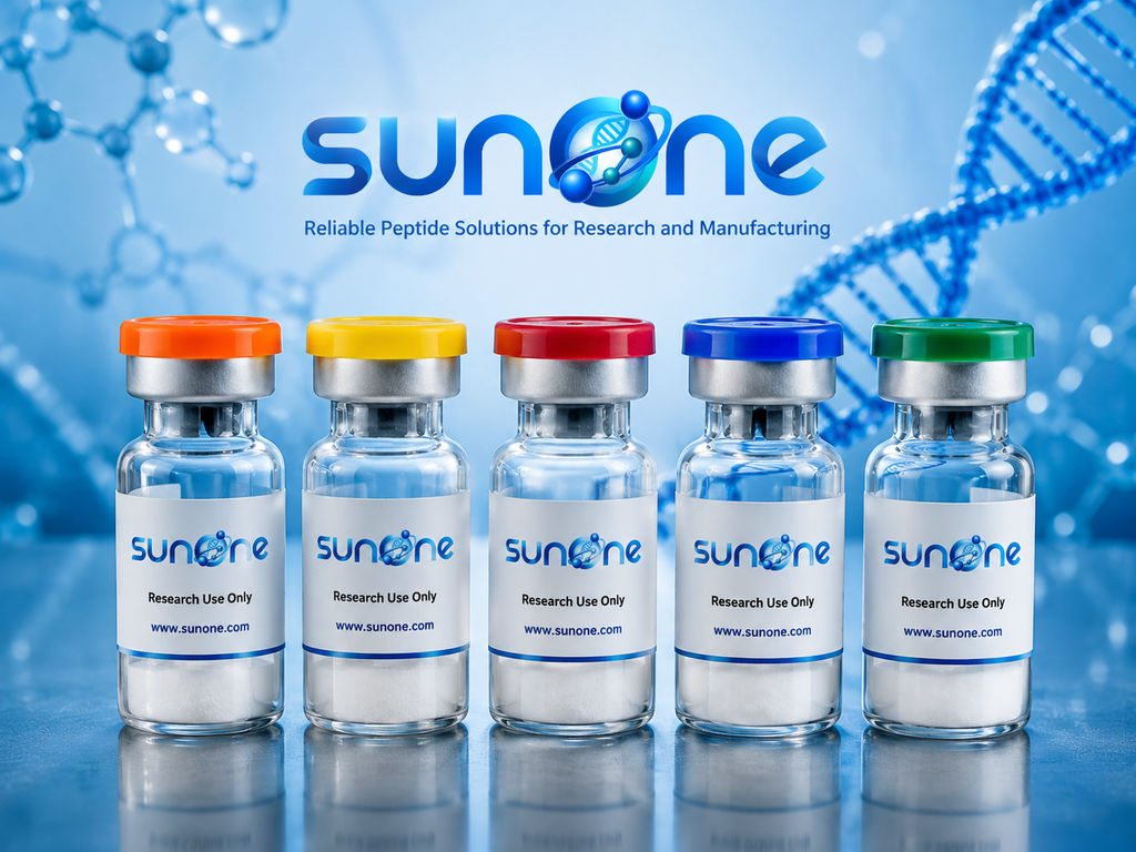 Sunone peptide vials for OEM and ODM manufacturing