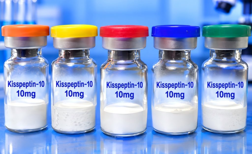 Kisspeptin-10 human peptide vial for laboratory research