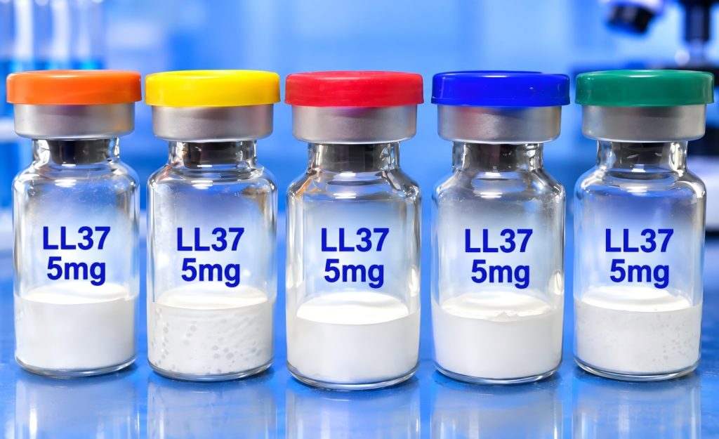 LL-37 peptide 5 mg research vial
