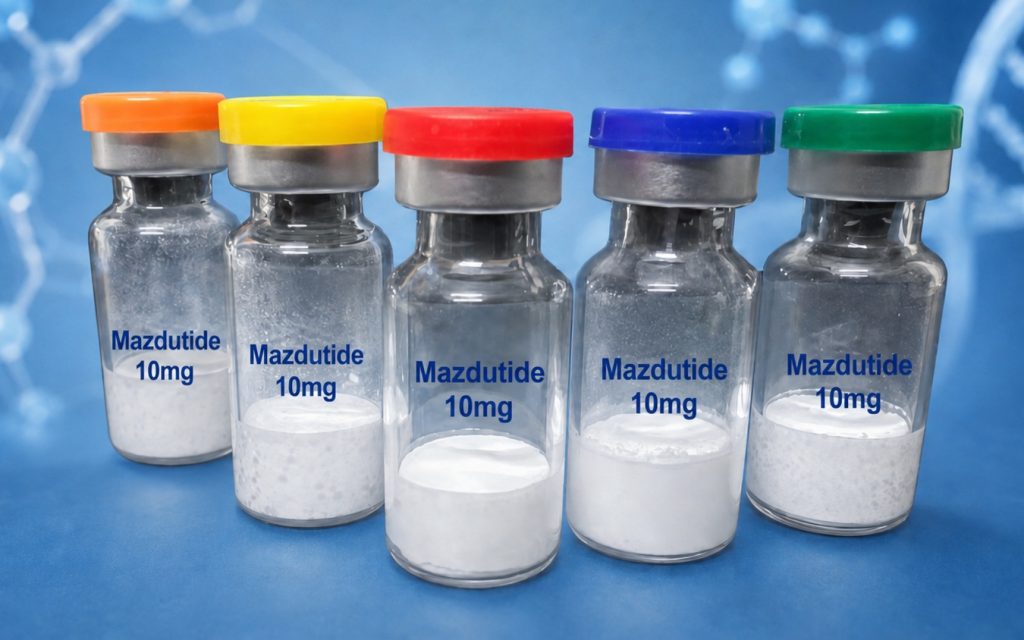 Mazdutide IBI-362 research peptide 10 mg vial