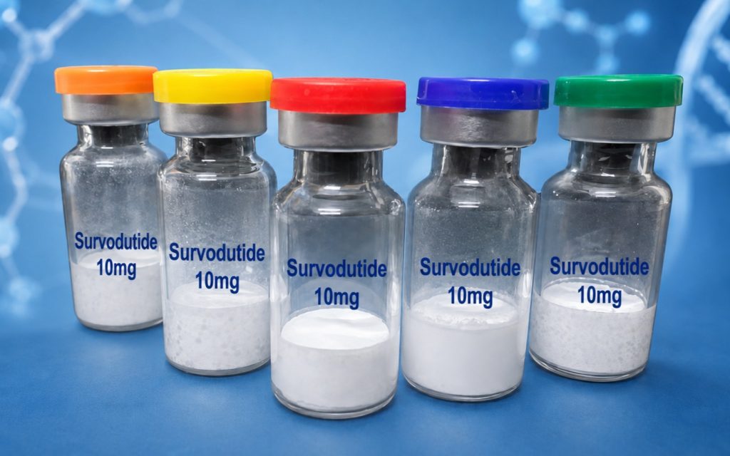 Survodutide peptide 10mg vial for research use
